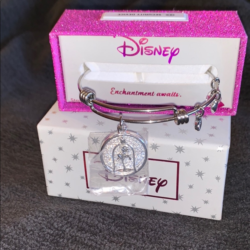NWT Disney Beauty & the Beast Expandable Bracelet